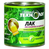 Лак Главный Технолог по камню и кирпичу матовый 0,75л