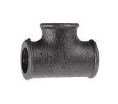 Тройник переходной 3/4"х1/2"х3/4" черный