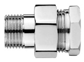 Американка 3/4" (20мм) вн/нр прямая хром 