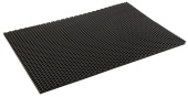 Коврик 40х60 Crocmat, Sunstep чёрный, 75-001 