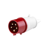 Вилка силовая 16А 3Р+Е+N 380В IP44 ССИ-015 IEK PSR02-016-5 