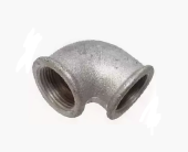 Угольник 1/2" оцинкованный